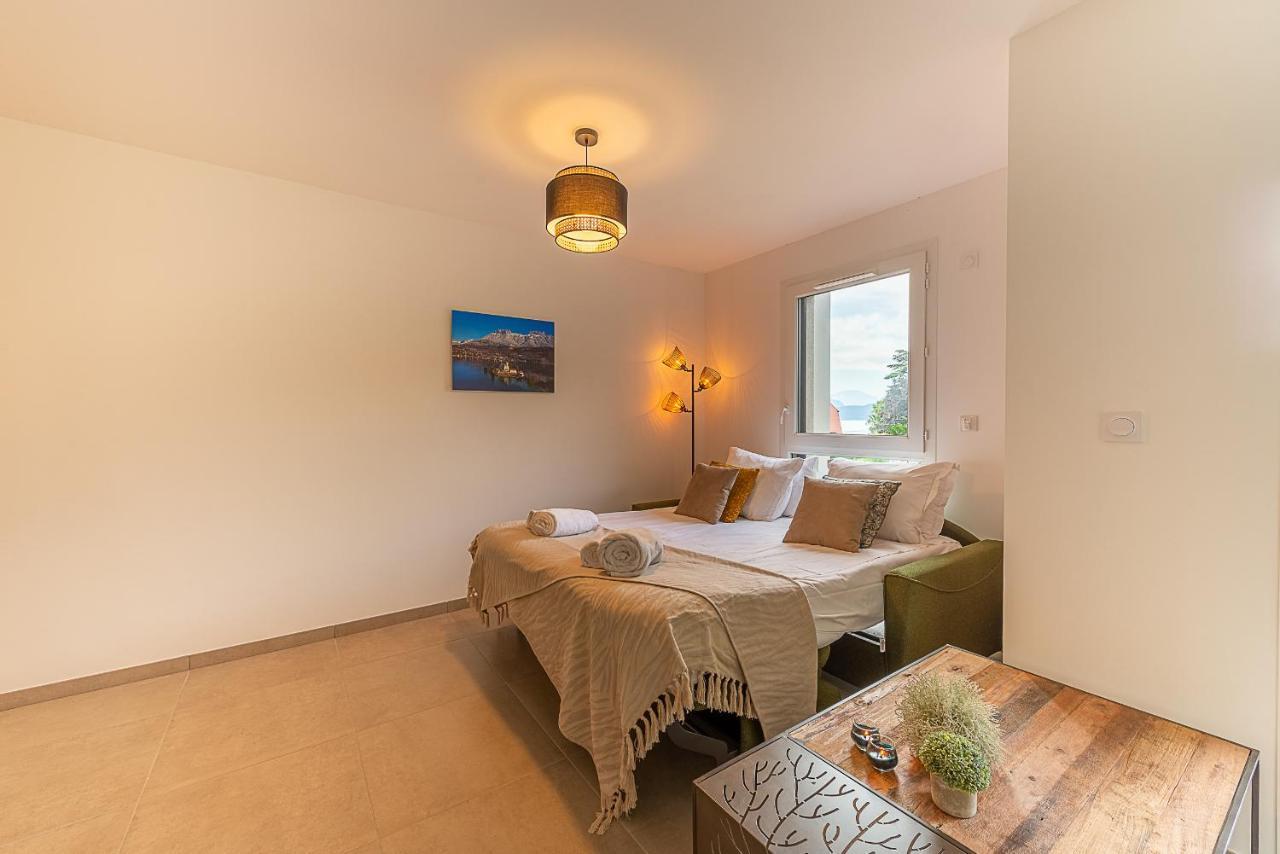 Aux Balcons Anneciens- Entre Lac Et Centre Ville, Lla Selections By Location Lac Annecy Sévrier Eksteriør billede