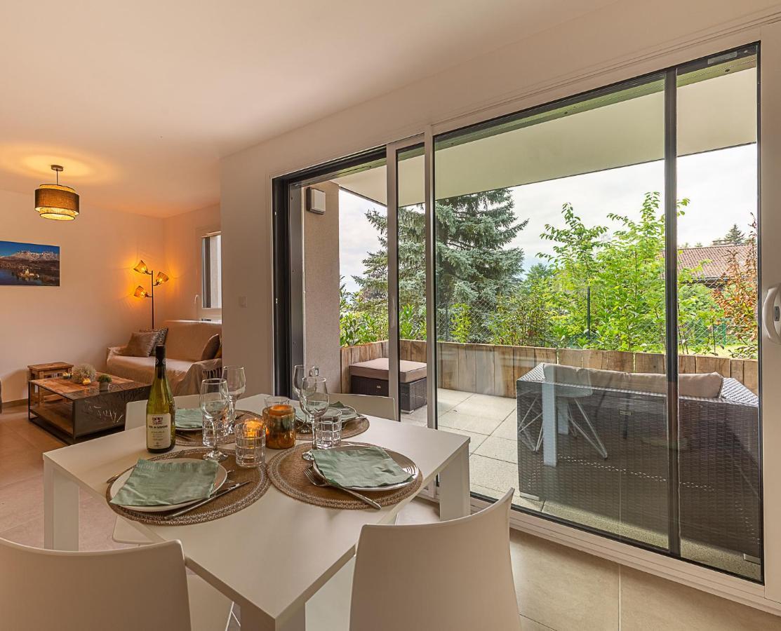 Aux Balcons Anneciens- Entre Lac Et Centre Ville, Lla Selections By Location Lac Annecy Sévrier Eksteriør billede